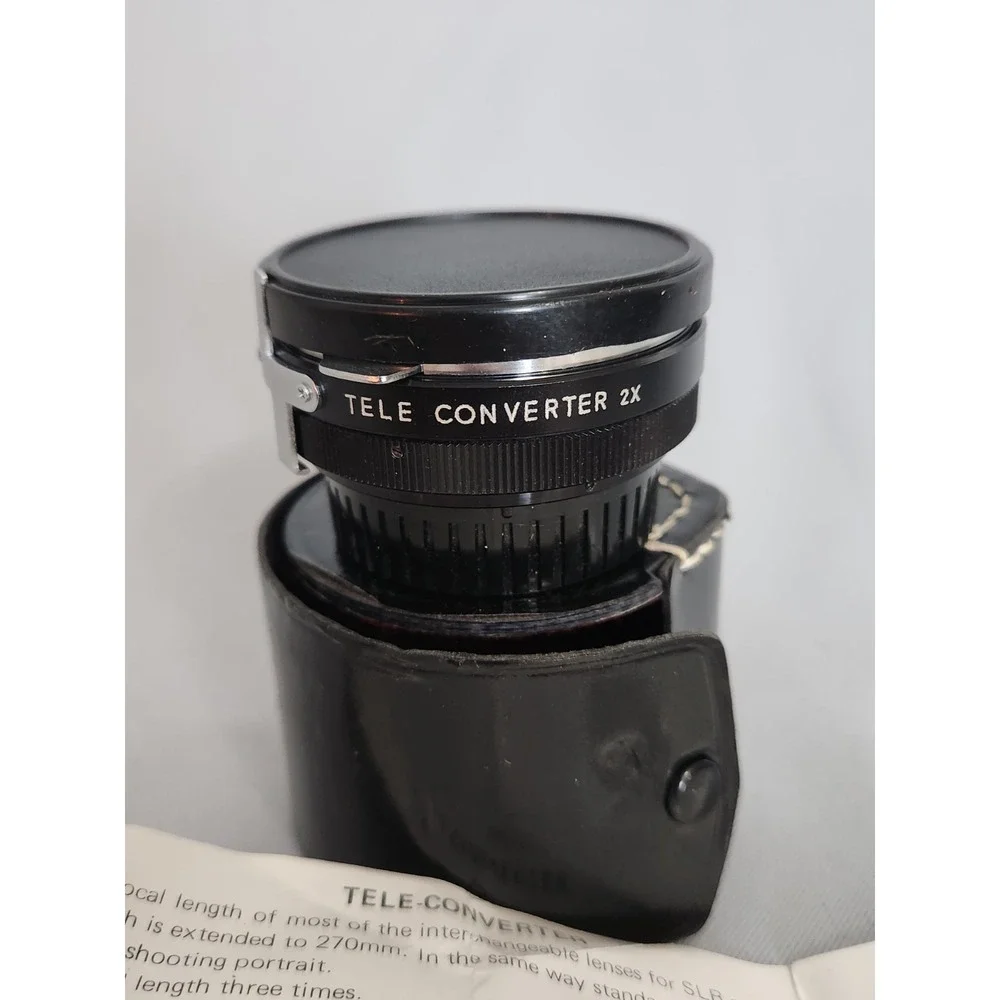 VINTAGE SONAGaR 2X AUTO TELE CONVERTER LENS